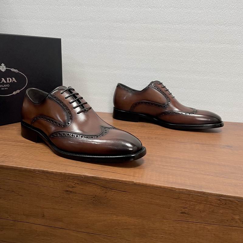 Prada Dress Shoes Mens ID:20260319-355